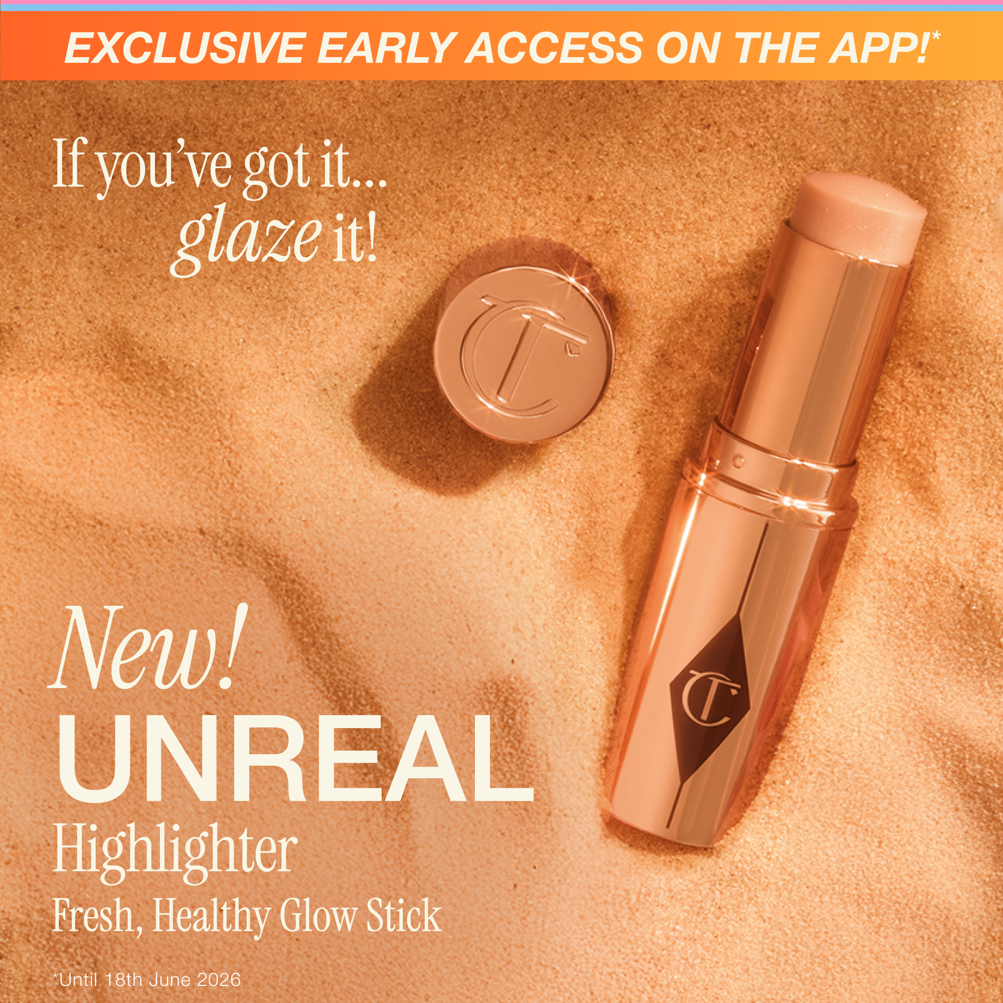 NEW! UNREAL HIGHLIGHTER FRESH, HEALTHY GLOW STICK