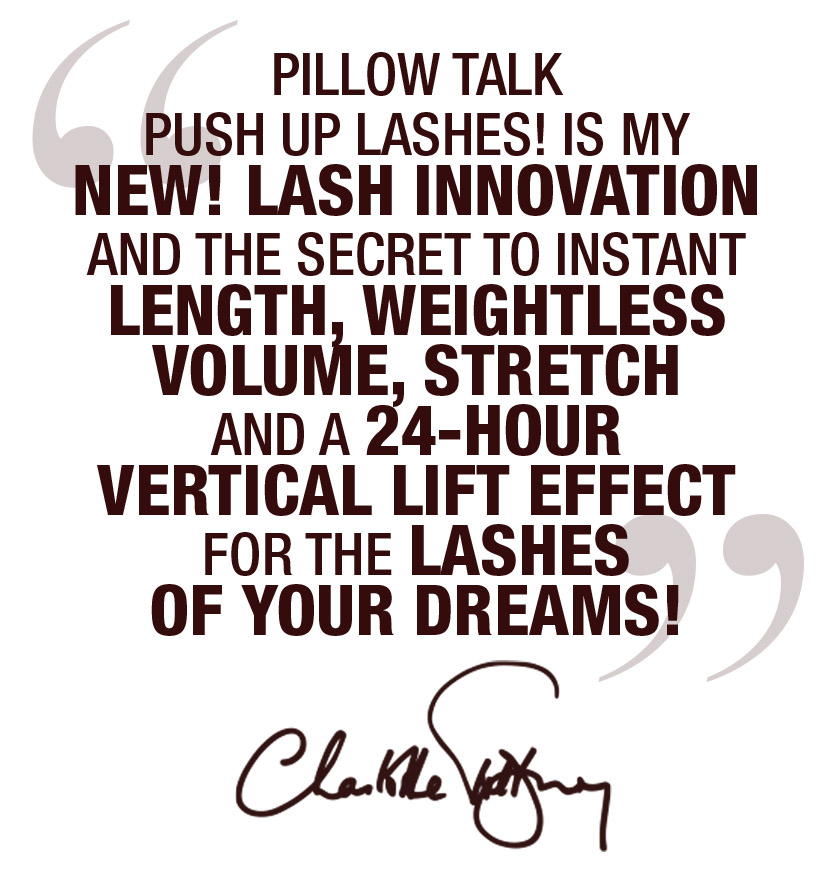 Charlotte Quote Pillow Talk Push Up Lashes Mascara