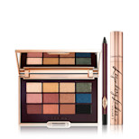 THE LEGENDARY ICONS Pack Shot THE LEGENDARY ICONS Pack Shot showing The Icon Eyeshadow Palette, Legendary Lashes Mascara and Rock N Kohl Eyeliner Pencil