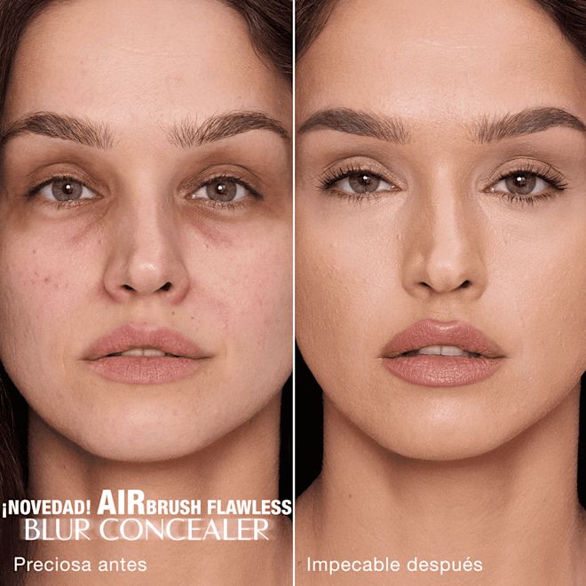 ¡NOVEDAD! AIRBRUSH CONCEALER ANTES + DESPUÉS ¡NOVEDAD! AIRBRUSH CONCEALER ANTES + DESPUÉS