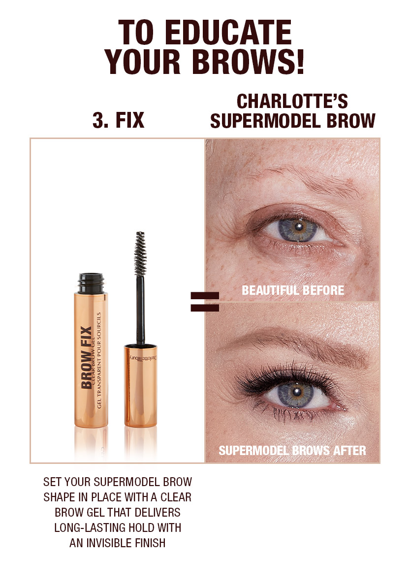 Supermodel Brow 3 Step Routine for Taupe Shades