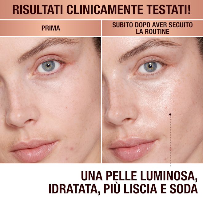 Magic Cream prima e dopo Magic Cream prima e dopo