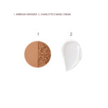 Magic Cream and Airbrush Bronzer Swatch PDP Magic Cream and Airbrush Bronzer Swatch