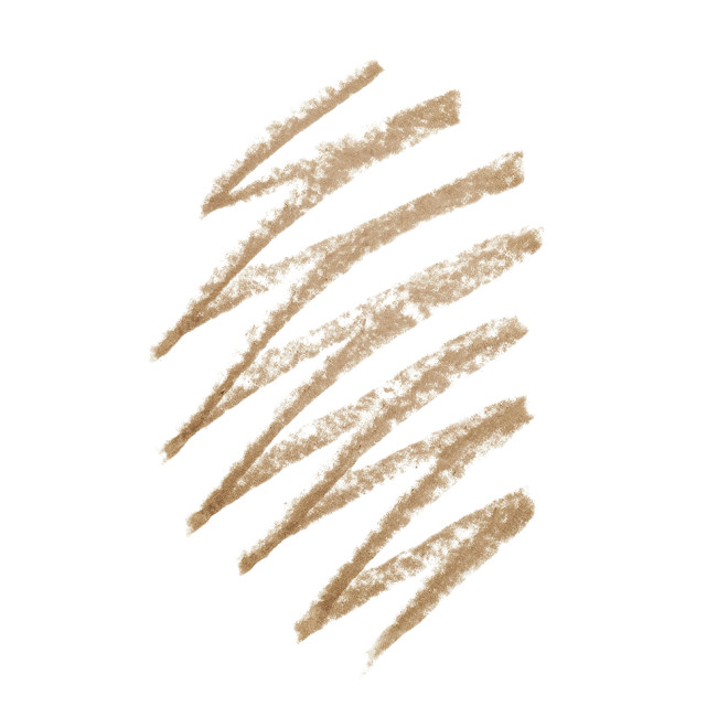 Swatch of an eyebrow pencil in a taupe shade.