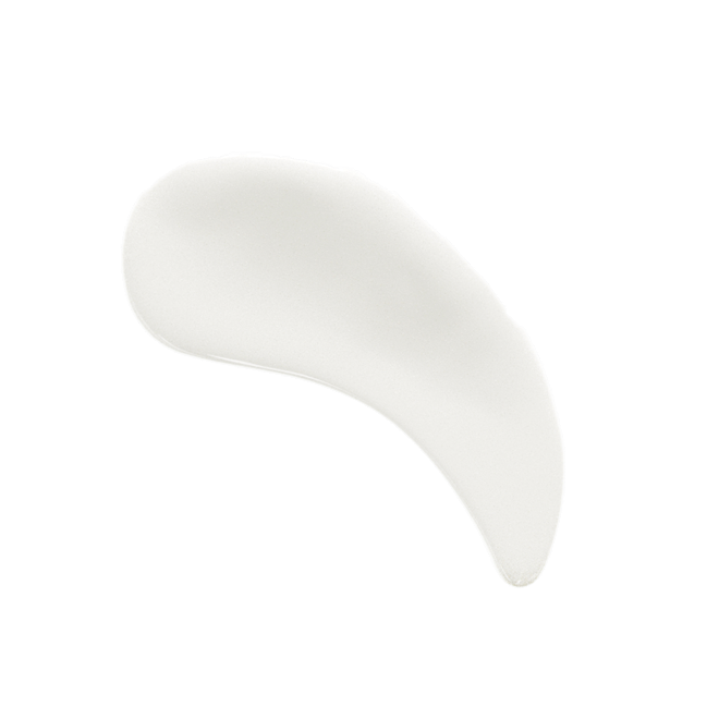 Brightening Youth Glow swatch Swatch of a pearly-white face primer.