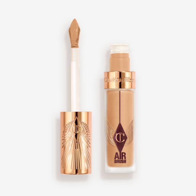 Airbrush Flawless Concealer - 10.5 Tan open packshot Airbrush Flawless Concealer - 10.5 Tan open packshot