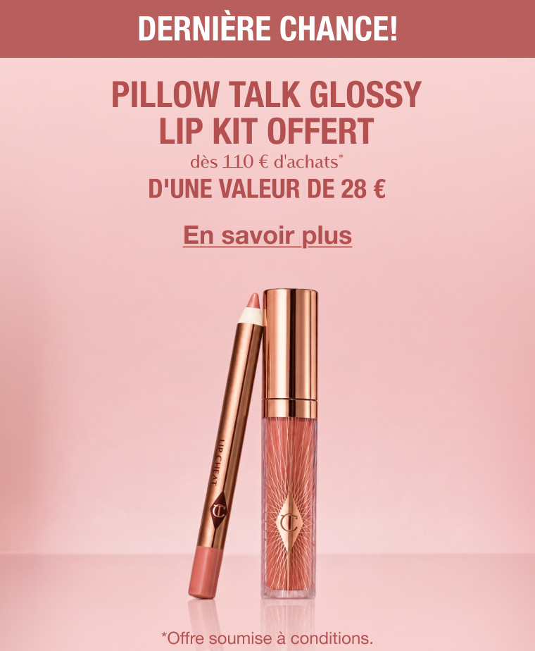 Pillow Talk Glossy Lip Kit offert Pillow Talk Glossy Lip Kit offert