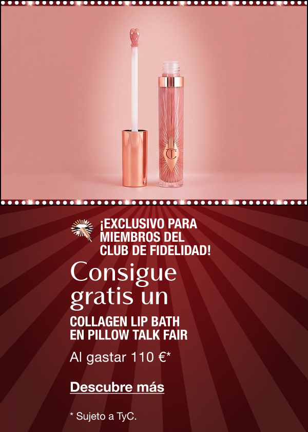 Consigue gratis un Collagen Lip Bath en Pillow Talk Fair Consigue gratis un Collagen Lip Bath en Pillow Talk Fair