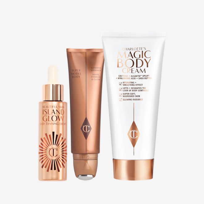 Beautiful Skin Island Glow Drops, Magic body Cream and Supermodel Body Beautiful Skin Island Glow Drops, Magic body Cream and Supermodel Body