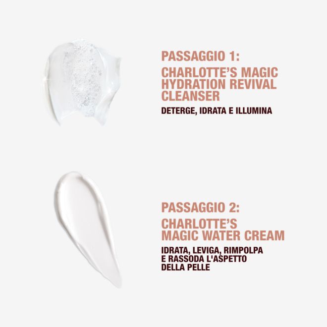Dimostrazioni di Magic Water Cream e Magic Hydration Revival Cleanser Dimostrazioni di Magic Water Cream e Magic Hydration Revival Cleanser