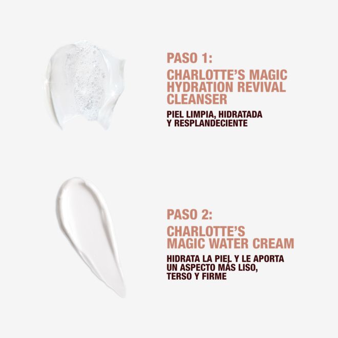 Muestras de la Magic Water Cream y del Magic Hydration Revival Cleanser Muestras de la Magic Water Cream y del Magic Hydration Revival Cleanser