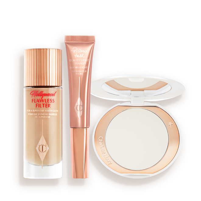 HOLLYWOOD FLAWLESS GLOW + BRIGHTEN TRIO HOLLYWOOD FLAWLESS GLOW + BRIGHTEN TRIO