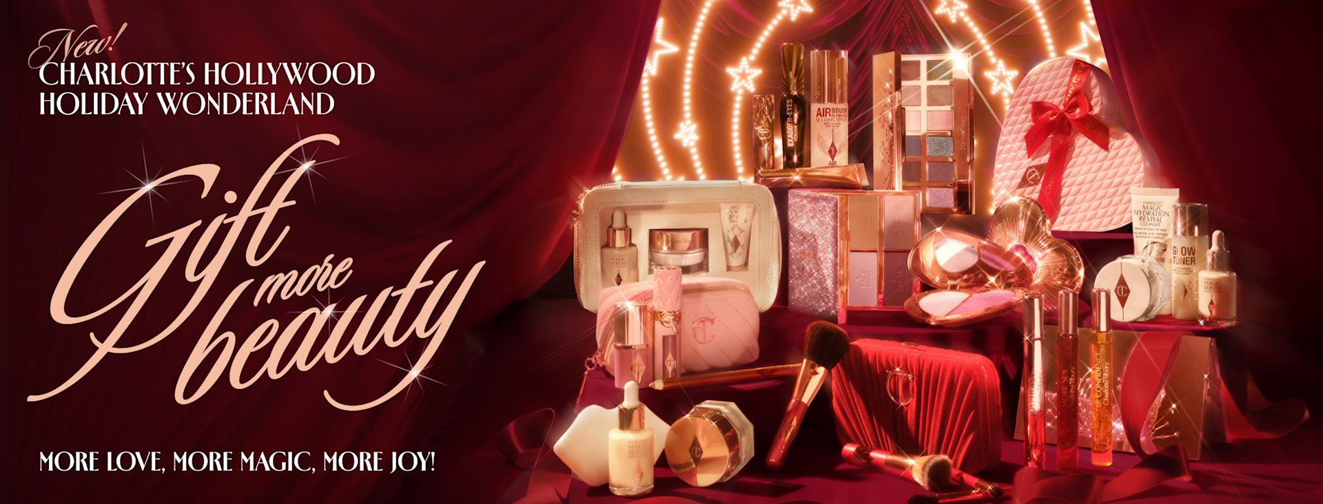 NEW! CHARLOTTE’S HOLLYWOOD HOLIDAY WONDERLAND NEW! CHARLOTTE’S HOLLYWOOD HOLIDAY WONDERLAND