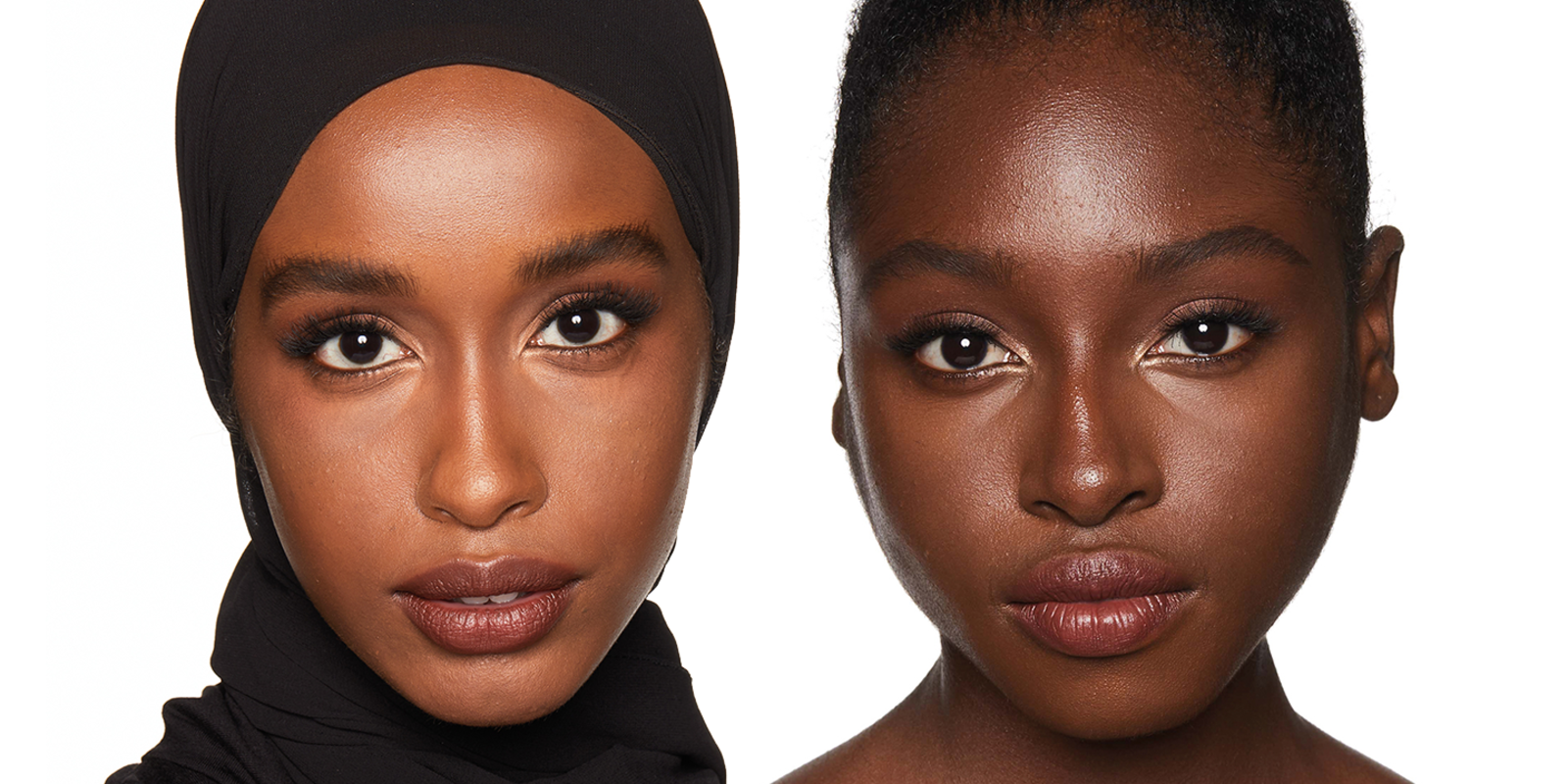 Foundation for Deep Skin tone PLP Complexion deep skin tone models