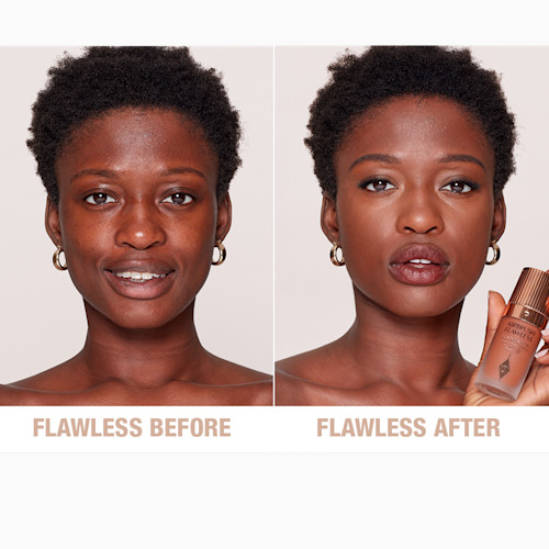 Airbrush Flawless Foundation 15.5 Cool Before and After Airbrush Flawless Foundation 15.5 Cool Before and After