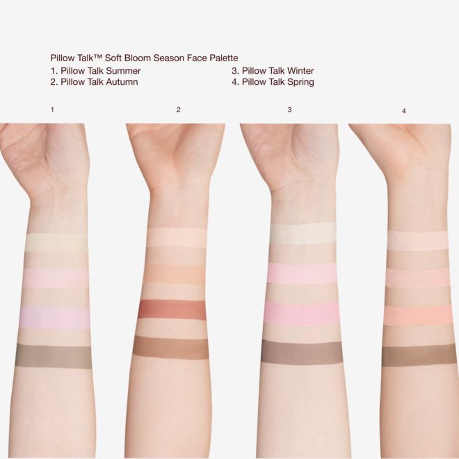 Arm Swatches Seasonal Palettes Arm Swatches Seasonal Palettes