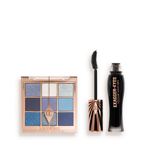 Charlotte's Beautifying Exagger-Eyes Duo: 9-Pan Eyeshadow Palette + Mascara Kit Charlotte's Beautifying Exagger-Eyes Duo: 9-Pan Eyeshadow Palette + Mascara Kit