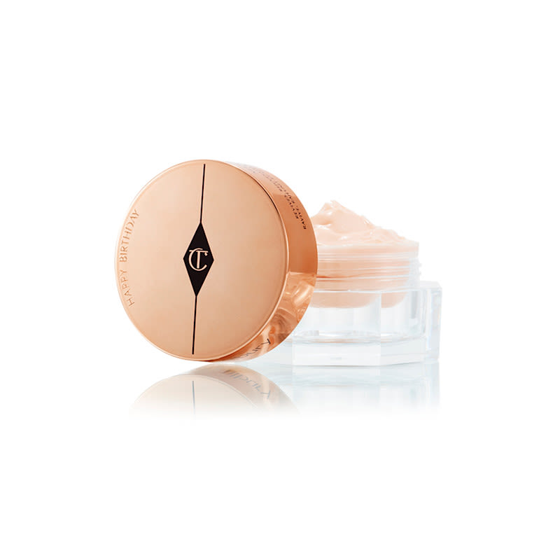 Engraved Magic Eye Rescue packshot for blog Magic Eye Rescue eye cream with personalised engraving