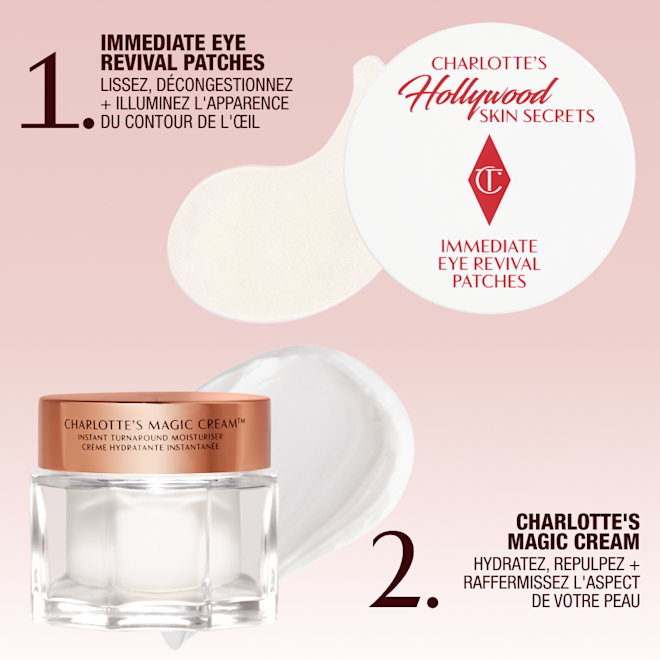 FR EYE PATCHES + MAGIC CREAM 50ML ROUTINE Immediate Skin & Eye Revival Set