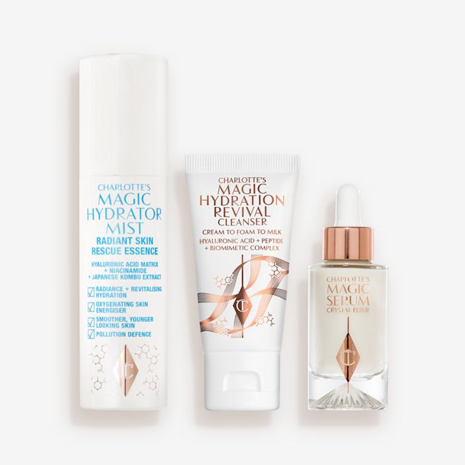Cleanse + Glow Skincare Kit: Travel-Sized Cleanser, Face Mist + Serum Cleanse + Glow Skincare Kit: Travel-Sized Cleanser, Face Mist + Serum