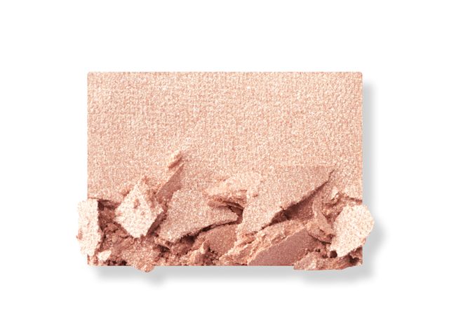 Luxury Palette The Uptown Girl Prime shade swatch Swatch of a powder eyeshadow in a shimmery beige shade.
