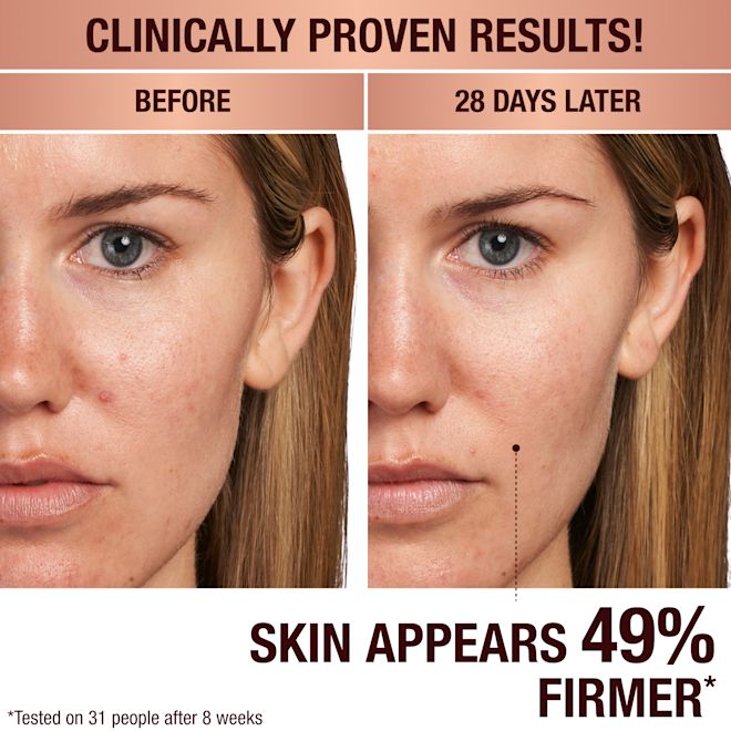 Magic Serum on light-tone model before and after Magic Serum on light-tone model before and after