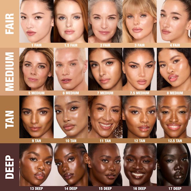 UNREAL SKIN SHEER GLOW TINT - SHADE RANGE UNREAL SKIN SHEER GLOW TINT - SHADE RANGE
