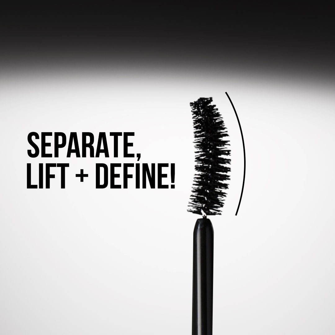 How to apply mascara to separate and define How to apply Exagger-Eyes Volume mascara to separate and define lashes