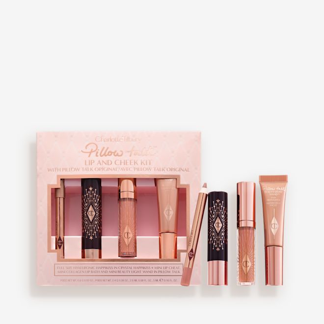 PILLOW TALK ICONIC LIP AND CHEEK KIT - PILLOW TALK ORIGINAL PACKAGING PILLOW TALK ICONIC LIP AND CHEEK KIT - PILLOW TALK ORIGINAL PACKAGING