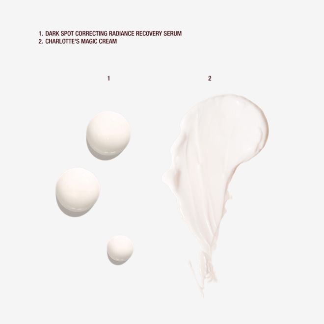 DARK SPOT SERUM + MINI CHARLOTTE’S MAGIC CREAM DUO DARK SPOT SERUM + MINI CHARLOTTE’S MAGIC CREAM DUO