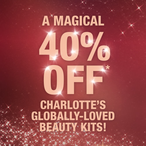 Charlotte Tilbury Beauty Boxing Day holiday sale with 40% off