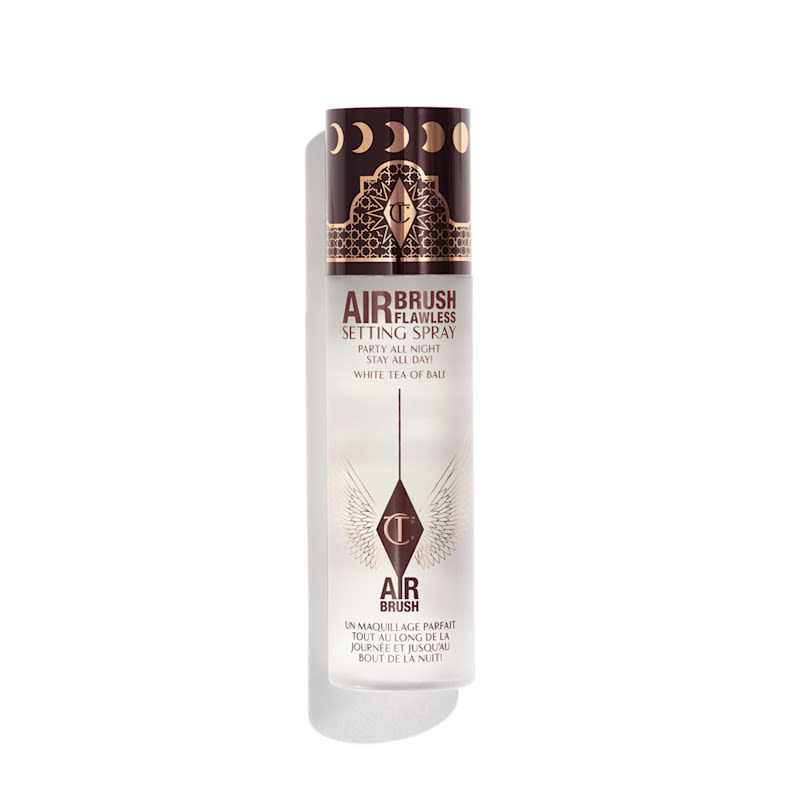 Airbrush Flawless Setting Spray eid packshot for blog Airbrush Flawless Setting Spray with limited-edition Eid packaging