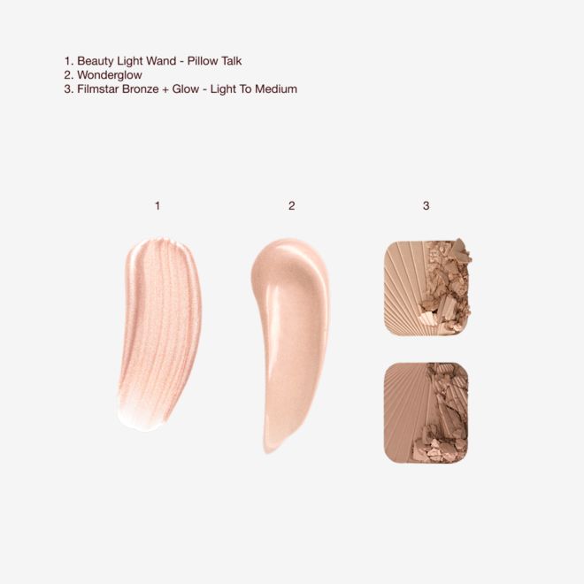 CHARLOTTE’S BEACH BAG BEAUTY ICONS - texture swatch CHARLOTTE’S BEACH BAG BEAUTY ICONS - texture swatch