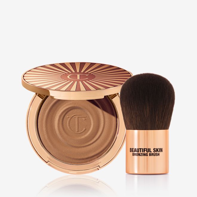 Pinceau et poudre bronzante Beautiful Skin Sun-Kissed Radiant Pinceau et poudre bronzante Beautiful Skin Sun-Kissed Radiant