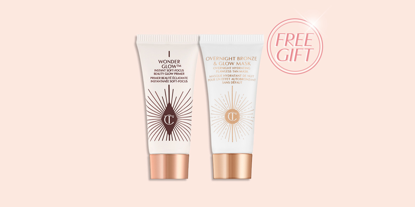 Wonderglow & Overnight Bronze and Glow AOV Wonderglow and Overnight Bronze & Glow Pack shots
