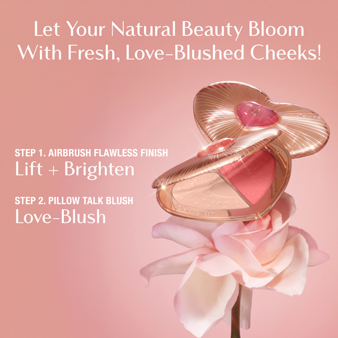 Pillow Talk Beauty Soulmates Love Blush Palette - Infographic Steps Pillow Talk Beauty Soulmates Love Blush Palette - Infographic Steps