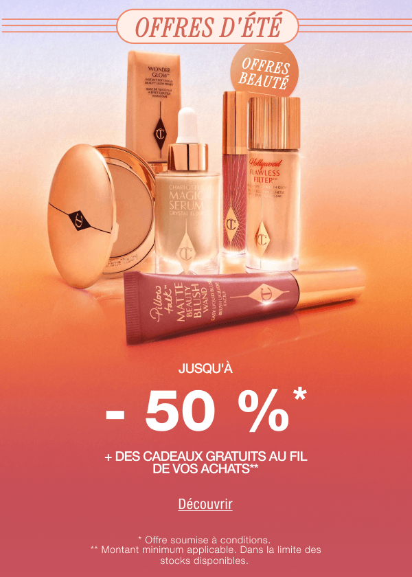 Offres beauté Températures en hausse, prix en baisse! Jusqu'à -45 % sur les coffrets iconiques* <DÉCOUVRIR> Offres beauté Températures en hausse, prix en baisse! Jusqu'à -45 % sur les coffrets iconiques* <DÉCOUVRIR>