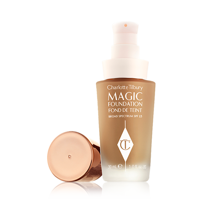 CHARLOTTE TILBURY-MAGIC FOUNDATION-LID OFF#9.5 CHARLOTTE TILBURY-MAGIC FOUNDATION-LID OFF#9.5