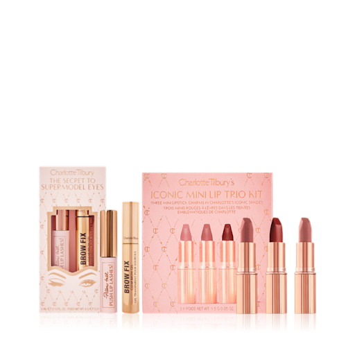 SUPERMODEL EYES + ICONIC LIPS KIT PACKAGING SUPERMODEL EYES + ICONIC LIPS KIT PACKAGING