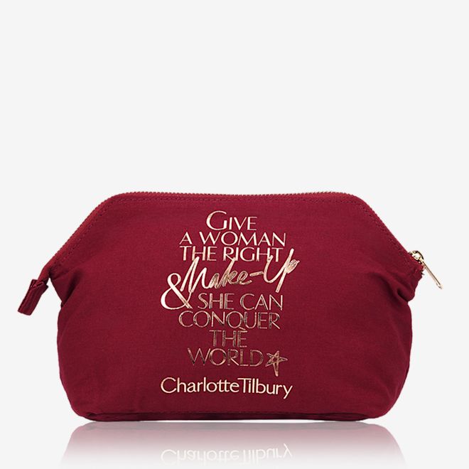 Hot Lips Makeup Bag Packshot back Hot Lips Makeup Bag