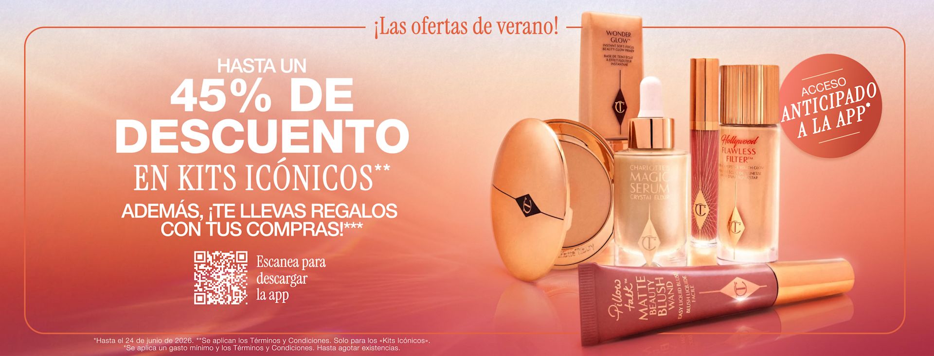 Take it all off Hasta un 45 % de descuento En artículos seleccionados* + consigue regalos mágicos gratis con tus compras* <DESCARGAR LA APP> Take it all off Hasta un 45 % de descuento En artículos seleccionados* + consigue regalos mágicos gratis con tus compras* <DESCARGAR LA APP>