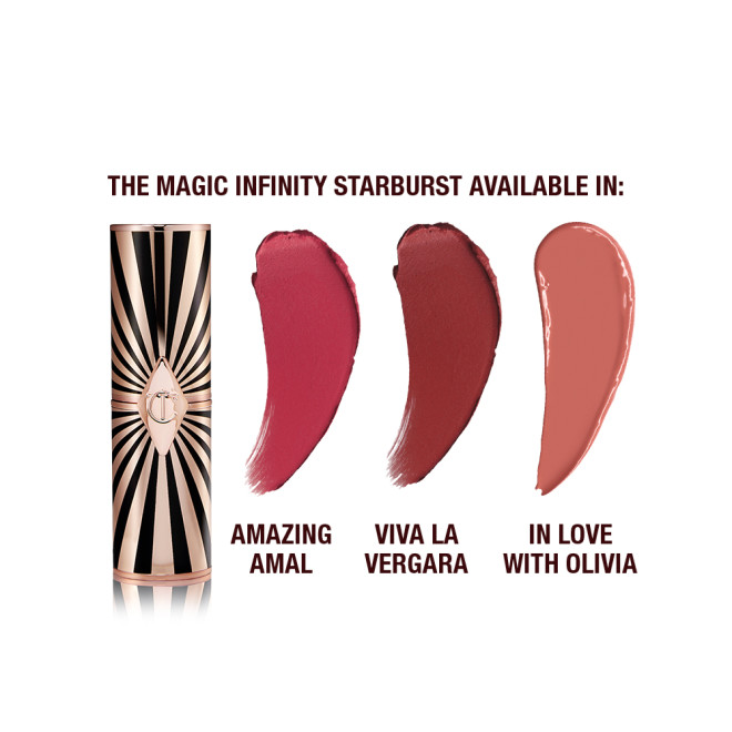 Hot Lips 2 Packaging and swatches infinity burst