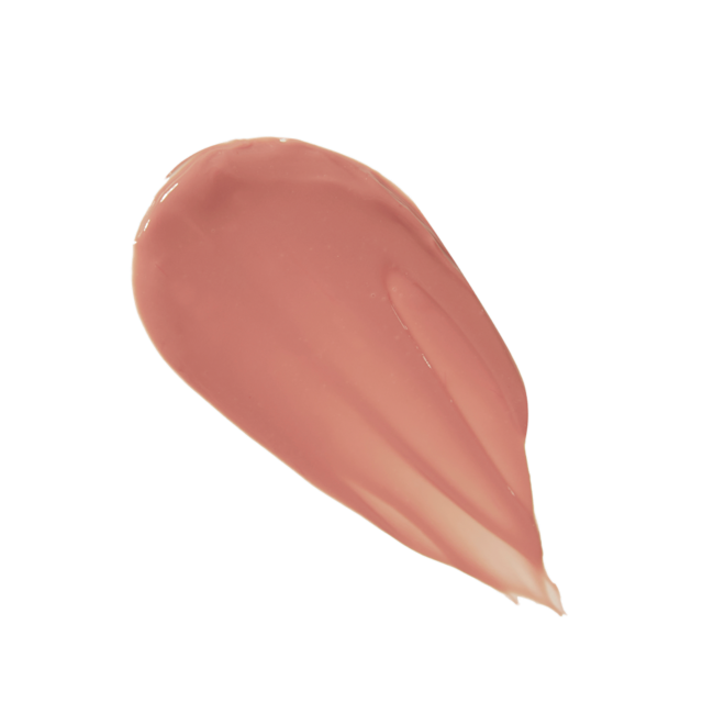 Tinted Love Lip and Cheek Tint in Blushed Rose swatch Swatch of a lip and cheek tint in a sheer, tea rose colour.