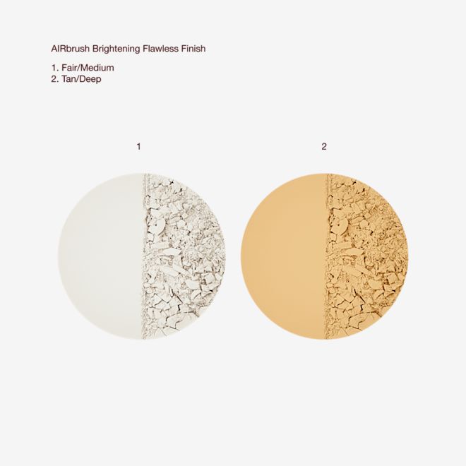 AIRBRUSH BRIGHTENING FLAWLESS FINISH DUO AIRBRUSH BRIGHTENING FLAWLESS FINISH DUO