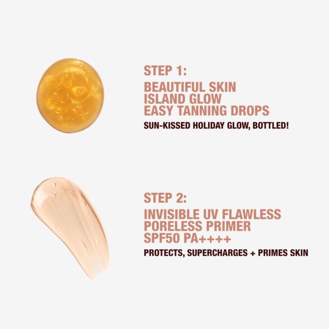 Beautiful Skin Island Glow Drops and UV Primer Beautiful Skin Island Glow Drops and UV Primer