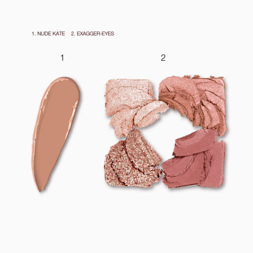 Holiday Magic Eyeshadow Lip Kit Swatch Holiday Magic Eyeshadow Lip Kit Swatch