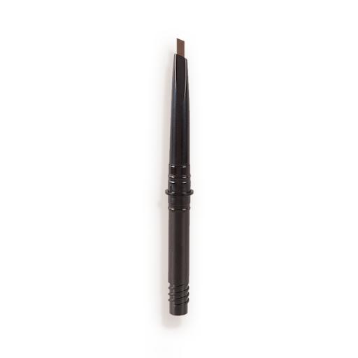 Brow Cheat Refill in Natural Brown open An open, natural brown-coloured eyebrow tint refill with a black-coloured body.