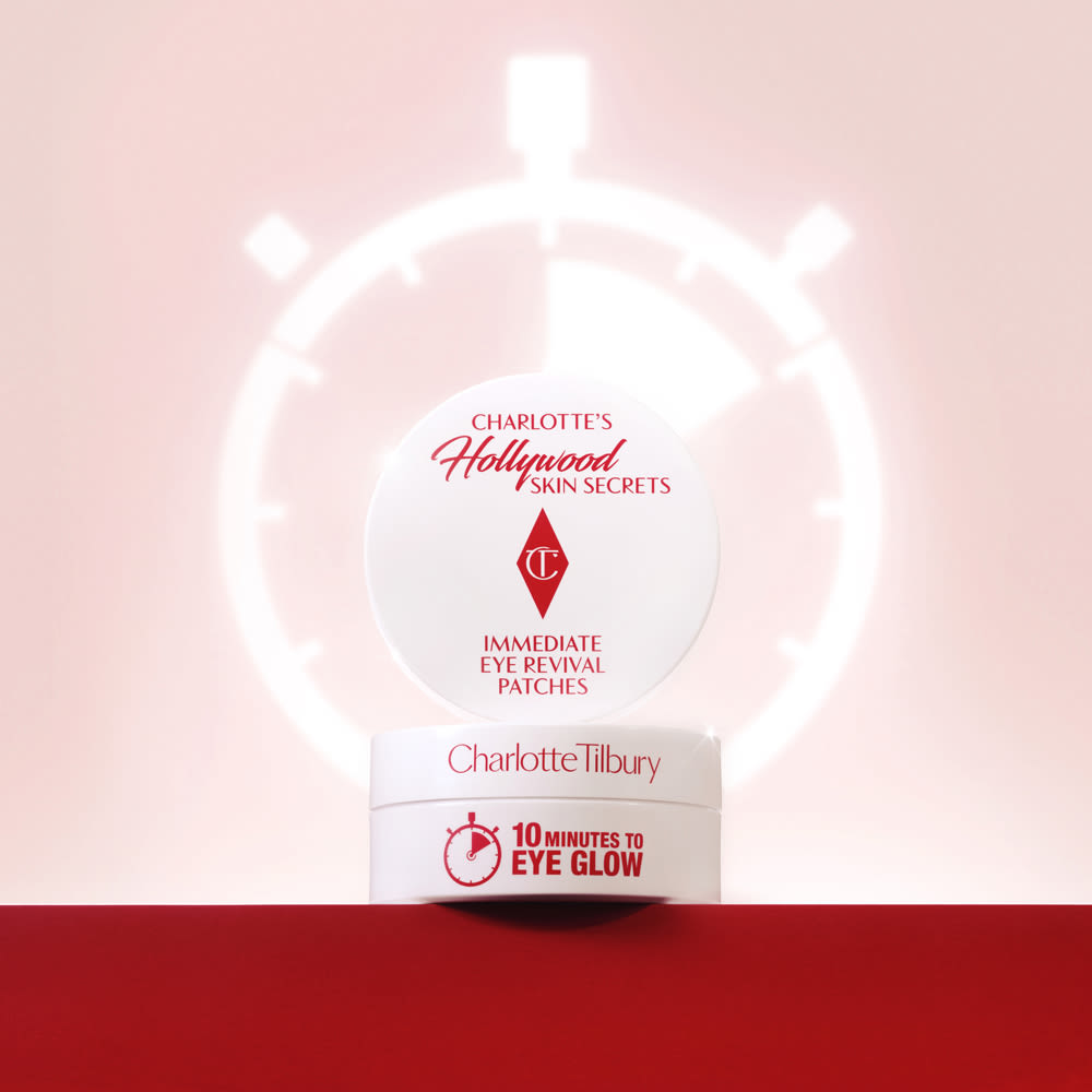 Wear eye patches for 10 minutes Wear eye patches for 10 minutes to help your eye area appear smoother, brighter, and more hydrated