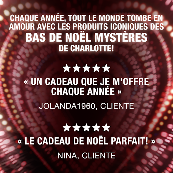 50 % DE RABAIS : MYSTERY STOCKING DE CHARLOTTE 50 % DE RABAIS : MYSTERY STOCKING DE CHARLOTTE