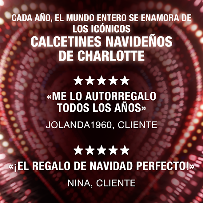 50 % DE DESCUENTO EN EL MYSTERY STOCKING DE CHARLOTTE 50 % DE DESCUENTO EN EL MYSTERY STOCKING DE CHARLOTTE